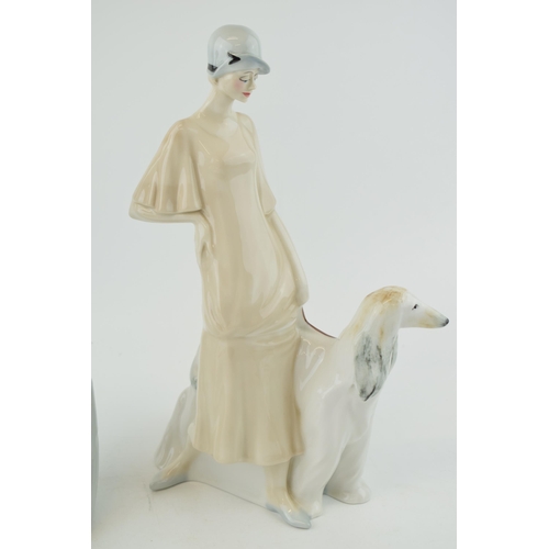 225 - Royal Doulton Reflections figure to include Debut HN3046 and Promenade HN3072, tallest 33cm (2).