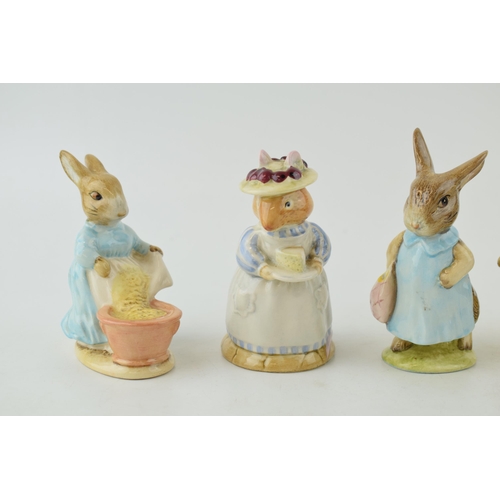 277 - A collection of Royal Albert 'Beatrix Potter' F. Warne figures to include Old Mr Brown, Tommy Brock,... 