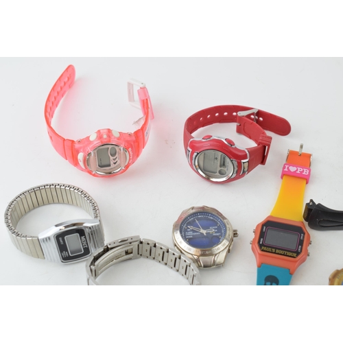 422 - A collection of Casio digital watches to include vintage examples and Baby G, Timex, G Illuminator. ... 