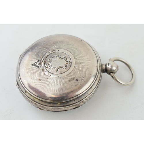 427 - A silver open face pocket watch hallmarked Chester 1896, TPH The Lancashire Watch Co Ltd (Thomas Pet... 