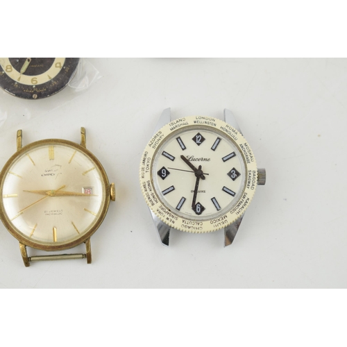 433 - A collection of vintage gentlemen's wristwatches to include examples by manufactures, Citizen, Alpen... 