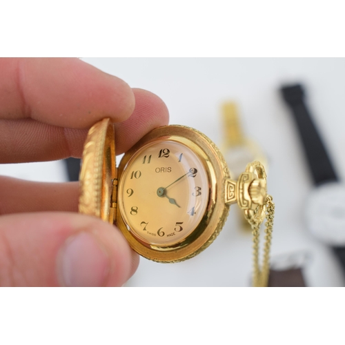 434 - A collection of vintage gentlemen's mechanical wristwatches to include examples by manufactures, Sir... 