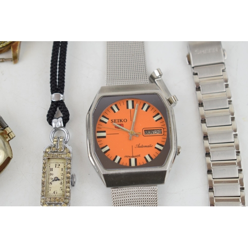 435 - A collection of vintage ladies and gentlemen's mechanical and quartz wristwatches, pocket watches an... 