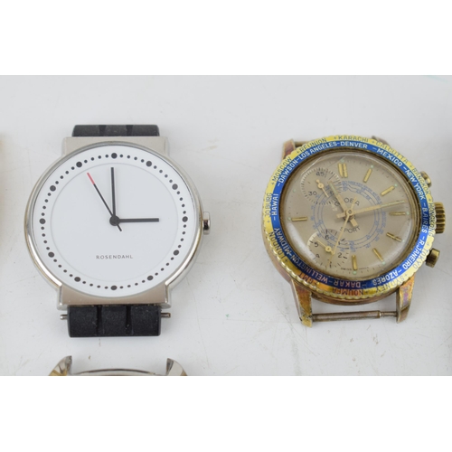 435 - A collection of vintage ladies and gentlemen's mechanical and quartz wristwatches, pocket watches an... 