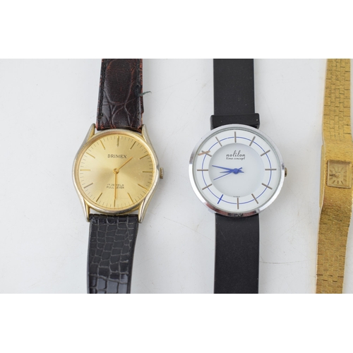 435 - A collection of vintage ladies and gentlemen's mechanical and quartz wristwatches, pocket watches an... 