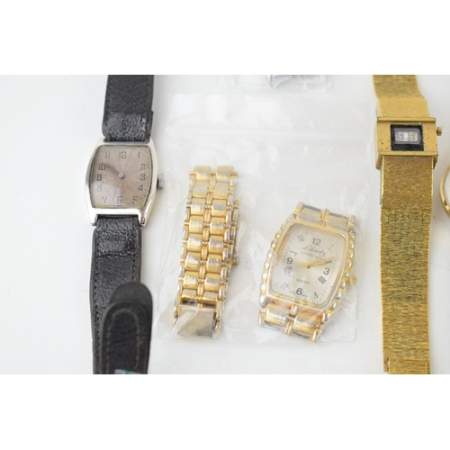 437 - A large collection of vintage ladies and gentlemen's mechanical and quartz wristwatches, pocket watc... 