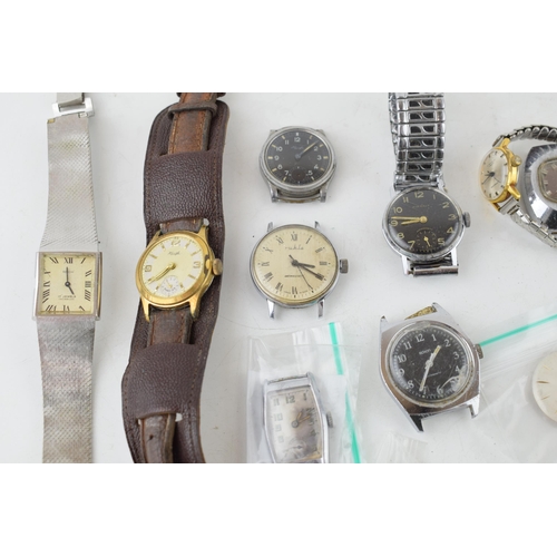 441 - A quantity of vintage ladies and gentlemen's mechanical and quartz wristwatches, pocket watches and ... 