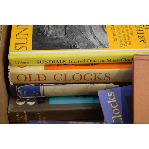 456 - A collection of books and catalogues on watches and clocks to include Watches 1850 - 1980, M. Cutmor... 