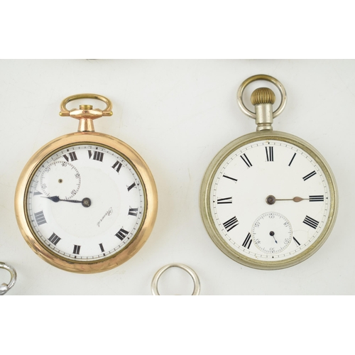 465 - A collection of vintage and antique pocket watches a/f. (8)