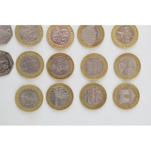 483 - A good collection of 20 £2 coins to include various designs such as William Shakespeare, Florence Ni... 