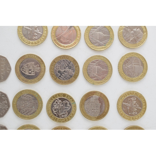 483 - A good collection of 20 £2 coins to include various designs such as William Shakespeare, Florence Ni... 