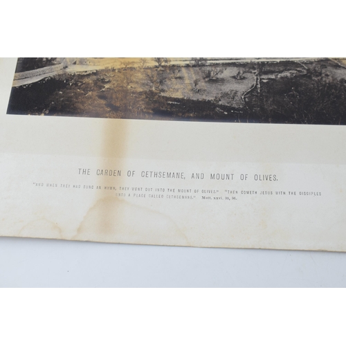 517 - Two Victorian Albumem Photographs of the Holy Land by Francis Frith from his series of the Holy Land... 