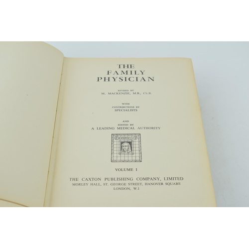 519 - The Family Physician. Vol 1. Pages 1 - 630. Caxton. With folding diagrams of the human body. Togethe... 