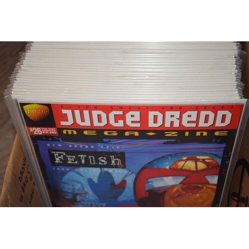 523 - A collection of Judge Dredd 'Megazine 4.16' comics dating form the 2000s. (Qty)