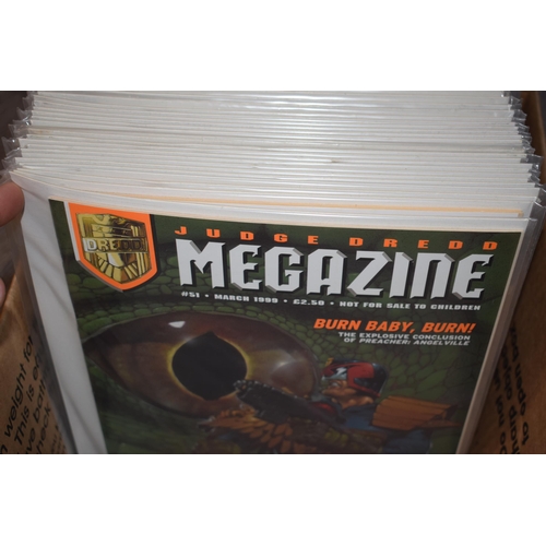 523 - A collection of Judge Dredd 'Megazine 4.16' comics dating form the 2000s. (Qty)