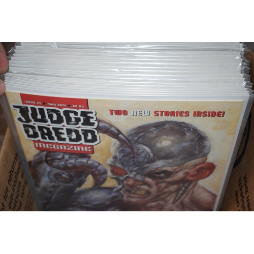 523 - A collection of Judge Dredd 'Megazine 4.16' comics dating form the 2000s. (Qty)