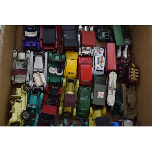 588 - A collection of vintage die-cast model vehicles by manufacturers, Corgi,  Dinky Matchbox and other s... 