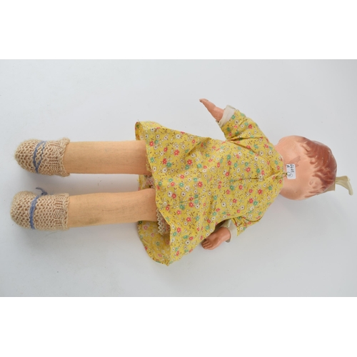 598 - Sweetheart Doll Made for Marks and Spencer. Made in Cananda. Composite head, Original dress with 'Sw... 