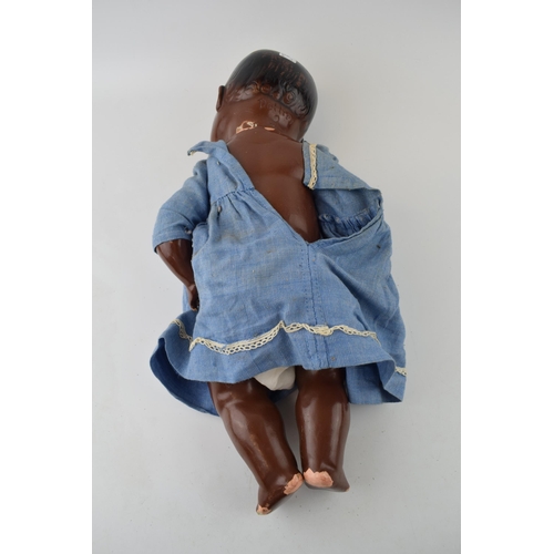 601 - A 'Dollies' 3 doll British Made, moving eyes, Height 46cm.