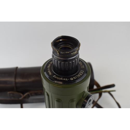 665 - An Optolyth 30 x 75 Tripod mounted Hunting / Stalking scope CERALIN Vergütung Made In Germany In Ori... 