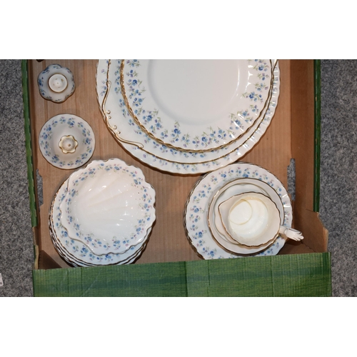 244 - Royal Albert Memory Lane to include a coffee pot, 6 dinner plates, 6 smaller plates, 6 cups and sauc... 