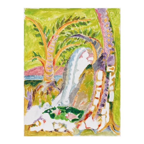 121 - Vincent Bennett (Plymouth 1910-1993), oil on canvas panel, 'Waterfall'. 45.7 cm x 60.9 cm. ARR appli... 