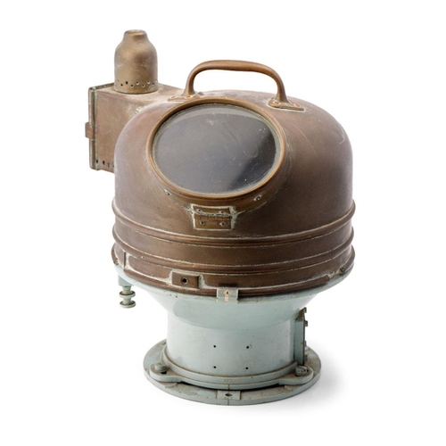 168 - WWII Binnacle compass, Royal Navy patent 0919 maritime, nautical binnacle. Liquid compass with binna... 