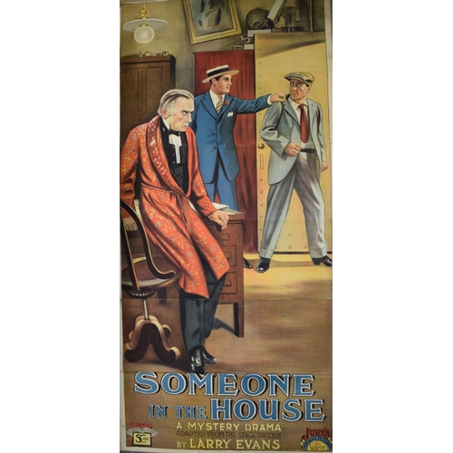 123 - Original Silent Film Poster 'Someone in the House' by Larry Evans Metro Screen Classics & Jurys Impe... 