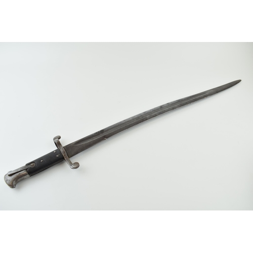 169 - c19th 1858 Pattern P58 Yataghan Bayonet for Enfield Rifle without scabbard