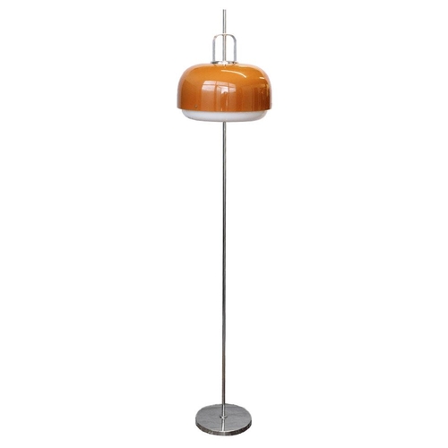 75 - Harvey Guzzini 'Medusa' adjustable floor lamp. Mid-century modern design icon. Designed by Luigi Mas...