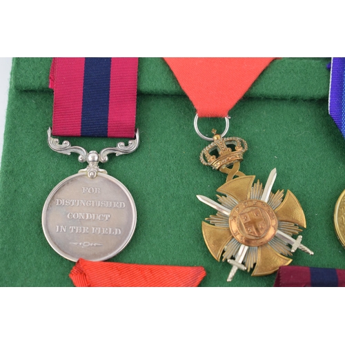 159 - World War One (WW1) DCM group of medals, awarded to Private George Phillips 14529 7th North Stafford... 