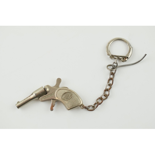 164 - Miniature Italian Molgora Mignonnette Cap Gun Pistol Key Fob in good working order some signs of use... 