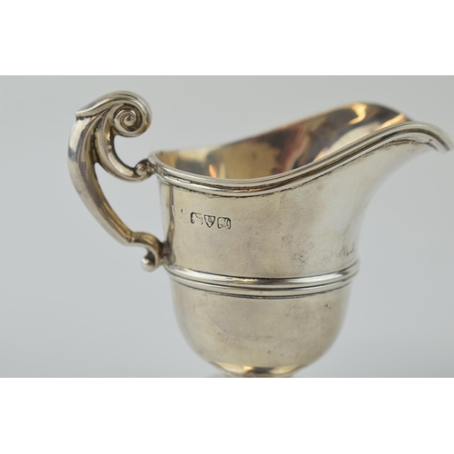 279 - Silver helmet jug, Chester 1912, 48.4 grams, 8cm tall.