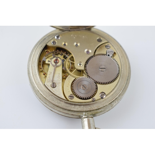 300 - An Omega WW1 Royal Flying Corps military issued pocket watch, broad arrow mark, 30 hour, non-luminou... 