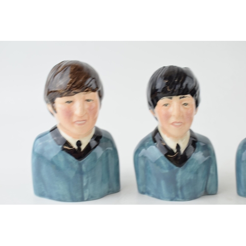 4 - Bairstow Manor character jugs of 'The Beatles - Legends of Rock & Roll', limited edition (4).