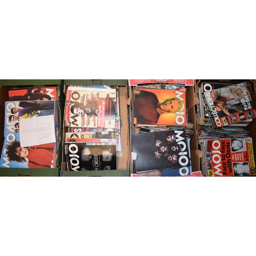 105 - A near complete collection of MOJO magazines ranging from issue 1 to issue 110 (issue 96 missing) al... 
