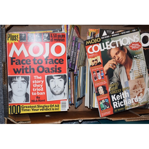 105 - A near complete collection of MOJO magazines ranging from issue 1 to issue 110 (issue 96 missing) al... 