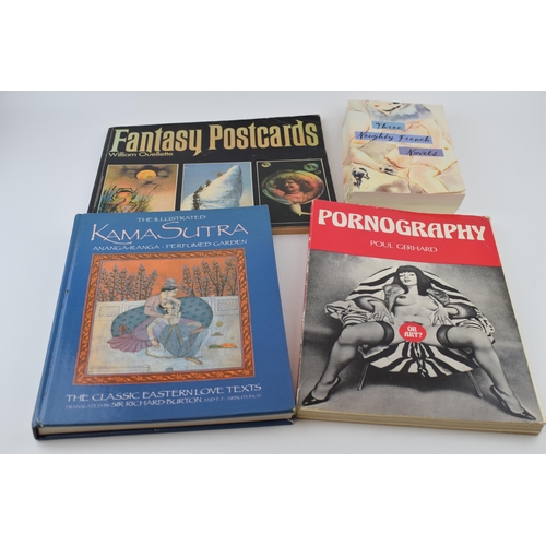 106 - A collection of erotic books to include 'Pornography' by Paul Gerhard. (4)