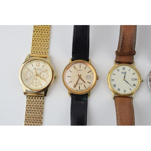 274 - A collection of wristwatches to include a Rotary watch, a Seiko Quartz, an Anne Klein and others (7-... 