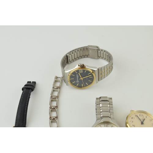 276 - A collection of gentleman's and ladies wristwatches by makers Accurist, Saxon and similar. (5)