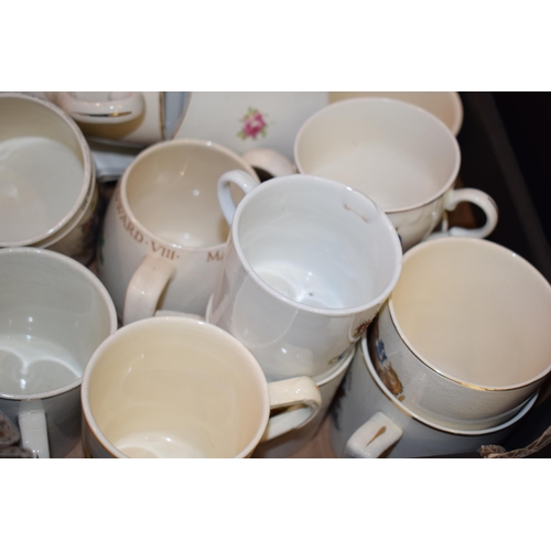 289 - A collection of commemorative ceramics to include antique and vintage examples, of note Spode 'HM Qu... 