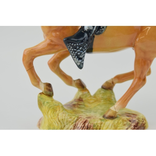 135 - Beswick Canadian Mounted Cowboy 1377 (with damages).