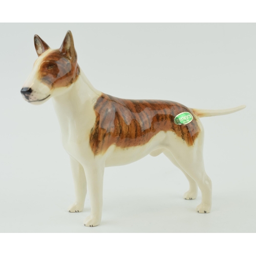 142 - Beswick English bull terrier figure Romany Rhinestone, height 14cm.