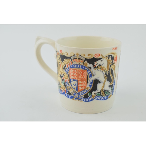 62 - Dame Laura Knight Coronation of Edward VIII, May 1937 mug.