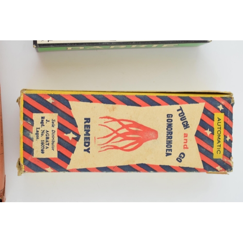 334 - A collection of advertising boxes to include Tooth paste by Hawley & Hazel Chemical Co. Ltd. Automat... 