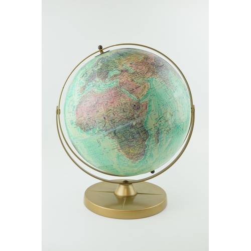 382 - A globe by Replogle USA, height 40cm.