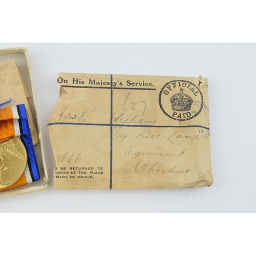 388 - A collection of medals and ephemera to include a 1914 -1918 medal and a Great War 1914 - 1919 medal.... 