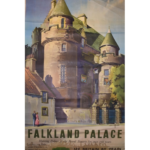 447 - 'British Rail' Railway poster 'Falkland Palace' lithograph printed by Stafford & Co, Nottingham. 64c... 