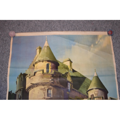 447 - 'British Rail' Railway poster 'Falkland Palace' lithograph printed by Stafford & Co, Nottingham. 64c... 