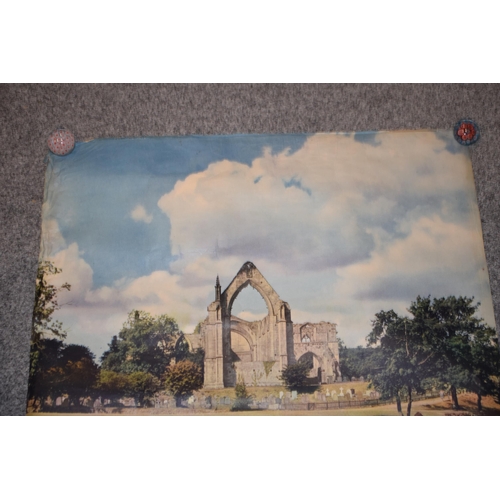 448 - 'British Rail' Railway poster 'Bolton Abbey'. 64cm x 100cm.